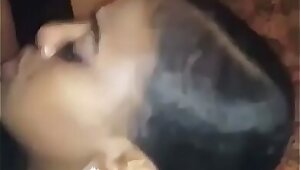 Long big black cock makes thick lightskin pussy cream and fart